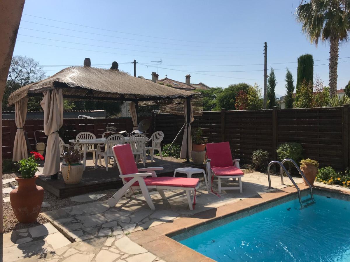 Rez De Jardin Villa Cagnes Sur Mer. Ngoại thất bức ảnh